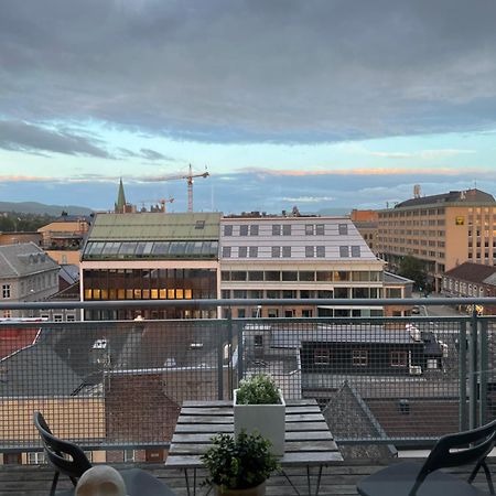 Apartamento Penthouse In Trondheim City Centre Exterior foto