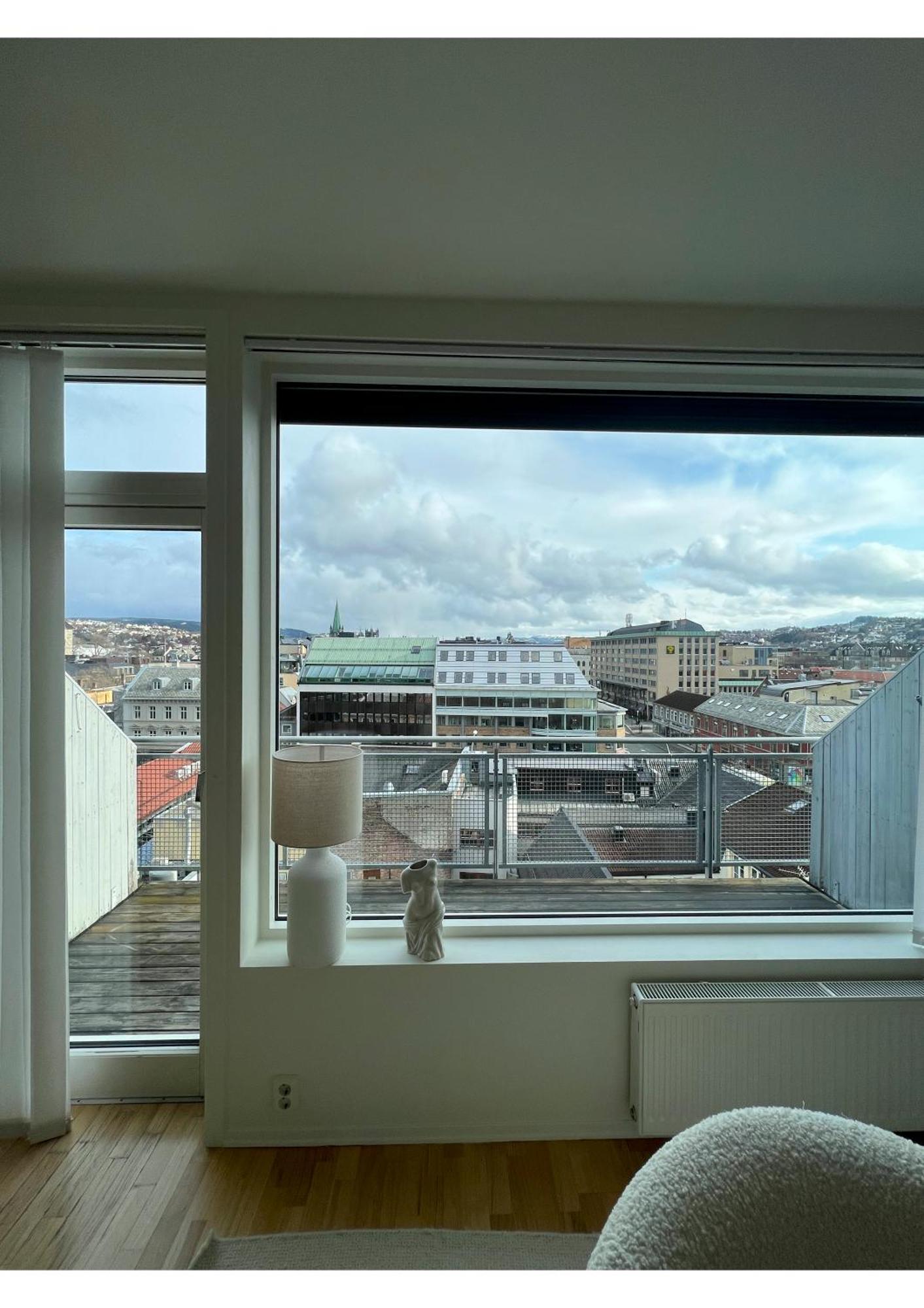 Apartamento Penthouse In Trondheim City Centre Exterior foto