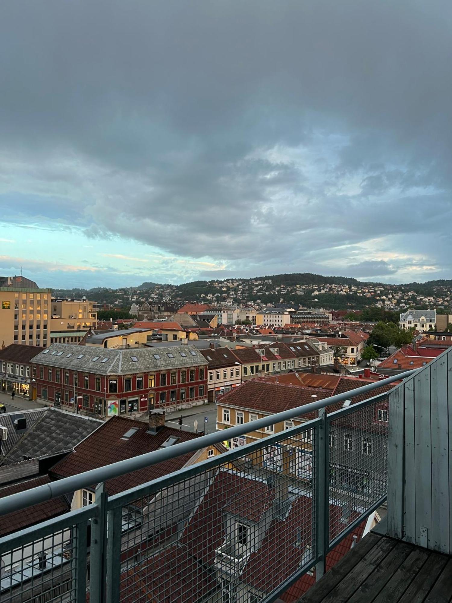 Apartamento Penthouse In Trondheim City Centre Exterior foto